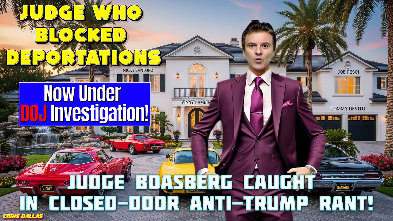 Judge Who Blocked Deportations Now Under DOJ Investigation! Judge Boasberg Caught In Anti-Trump Rant