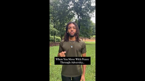 When You Move With Peace Through Adversity… | Inspiration Is Key #love #life #truth #mindful #fyp