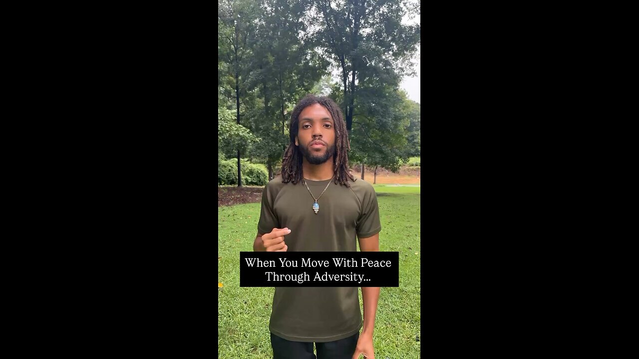 When You Move With Peace Through Adversity… | Inspiration Is Key #love #life #truth #mindful #fyp