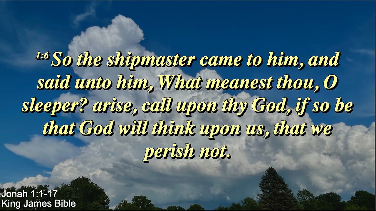 Sunday Morning, July 27th - The Shipmaster's Shortsightedness