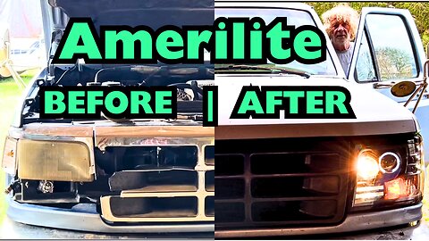 👉 “1996 Ford F350 dually Headlight Repair After Deer Collision | DIY Truck Fix”