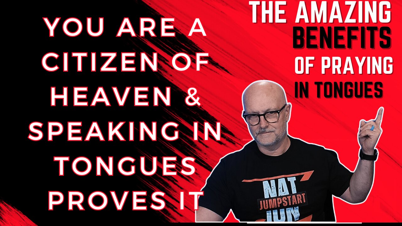 Speaking in TONGUES is proof of HEAVENLY citizenship | Mark 14:40; Psalms 33:12
