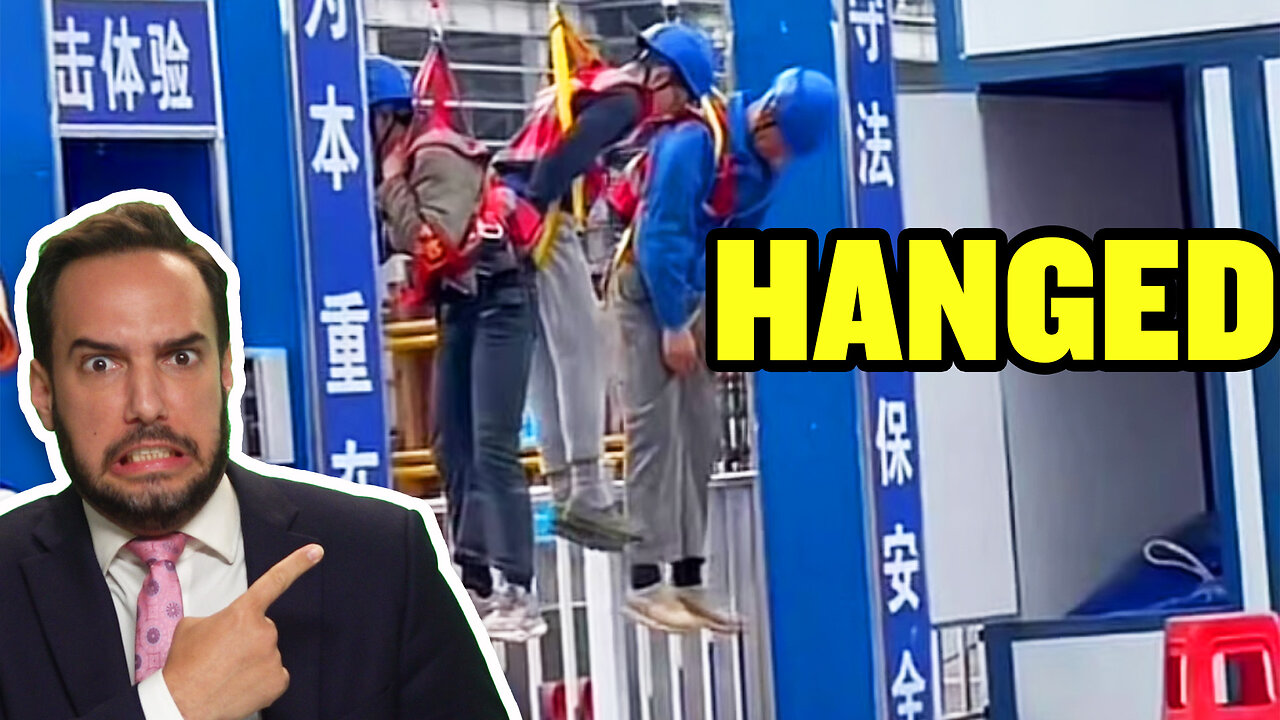 Chinese Workers Were Hanged For Safety Violations