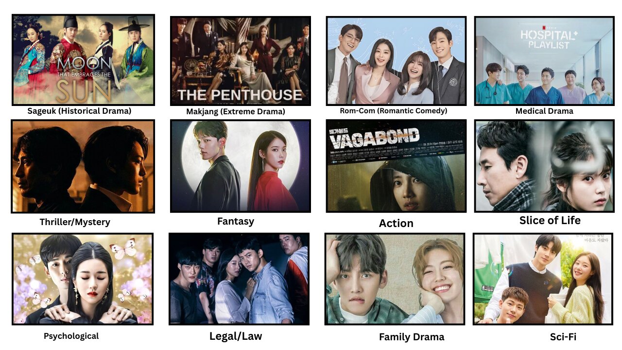 All Major Genres of K-Dramas Explained in 11 Minutes