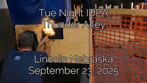 Thunder Alley IDPA - September 23, 2025