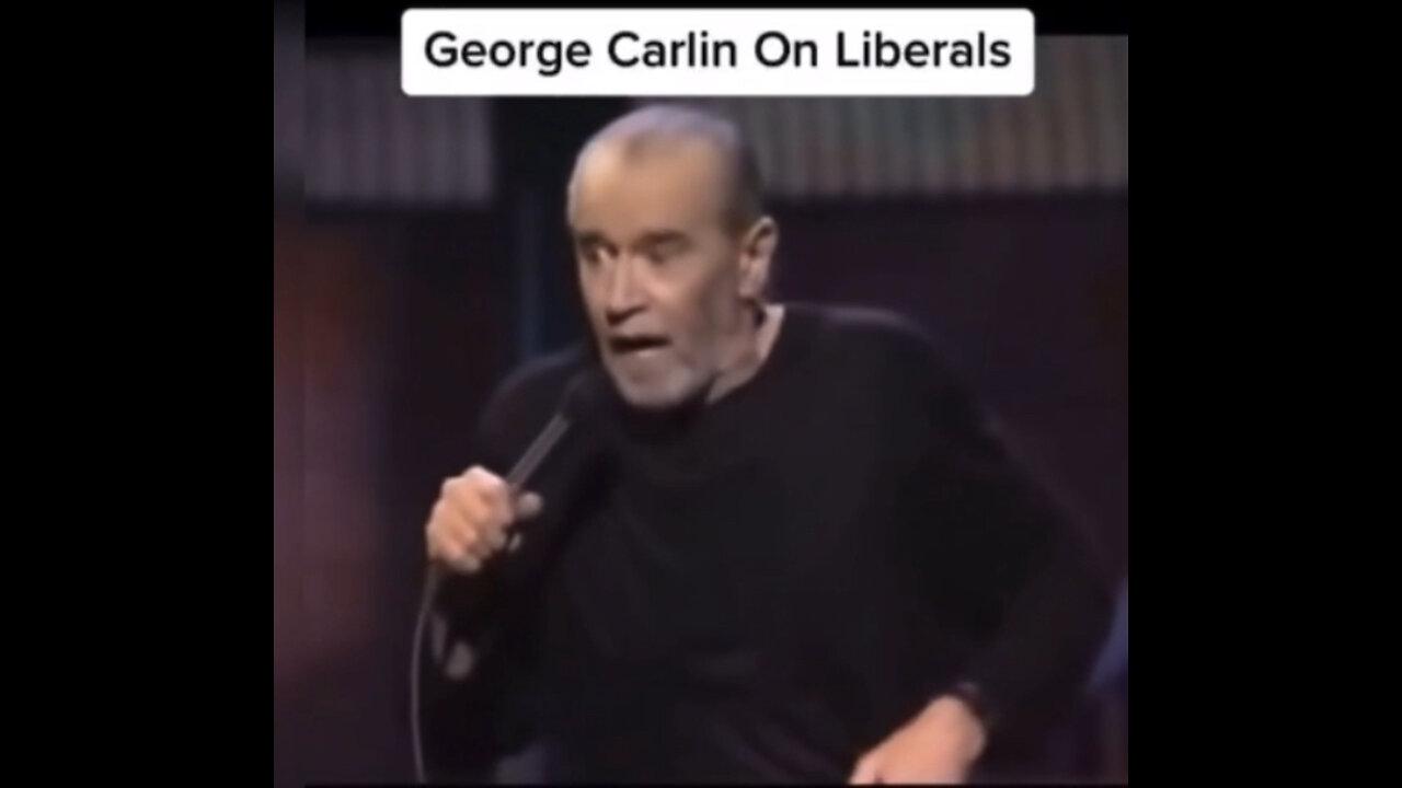 😂😂😂 GEORGE CARLINS CLASSIC TAKE ON LEFTIST LIBERALS😂😂😂
