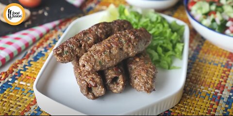 Restaurant style Seekh Kabab Recipe By Food Fusion (Ramzan Special)