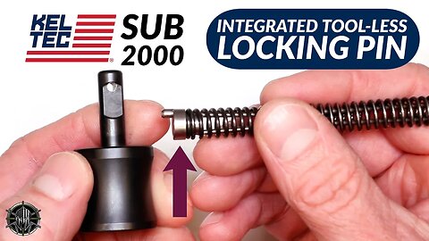 KEL TEC SUB 2000 Integrated Tool-Less Locking Pin for Aftermarket SUB-2000 Charging Handles - MCARBO