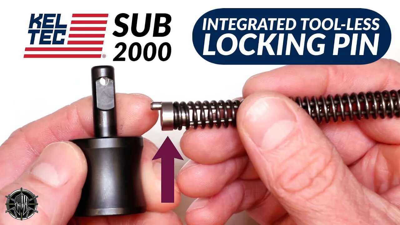 KEL TEC SUB 2000 Integrated Tool-Less Locking Pin for Aftermarket SUB-2000 Charging Handles - MCARBO