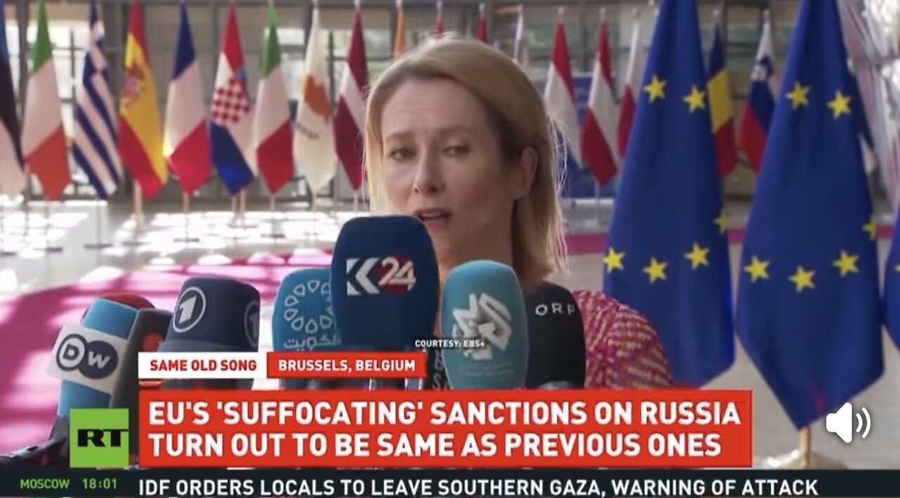 Suffocating' sanctions to 'increase pressure' on Russia.
