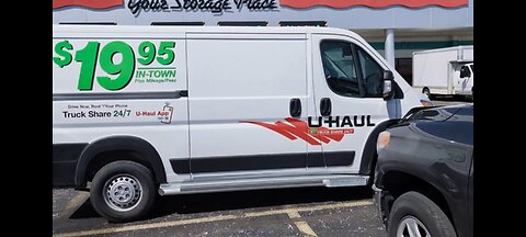 U-haul Stealth Camp