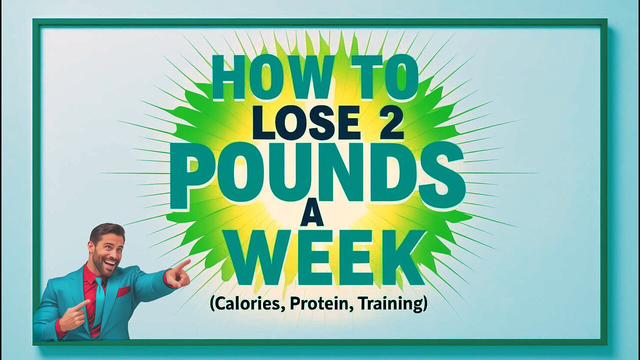 Lose 2 Pounds a Week: Exact Steps (Calories, Protein, Training)