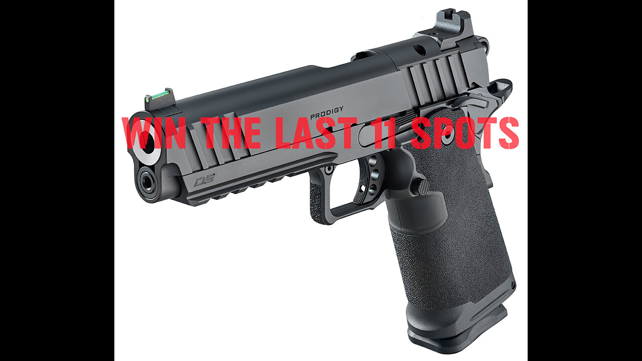 SPRINGFIELD ARMORY 1911 DS Prodigy™ MINI #4 FOR THE LAST 11 SPOTS IN THE MAIN WEBINAR