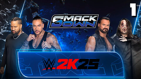 WWE 2K25 Smackdown March 21 - Match 1: This is HEATING UP!