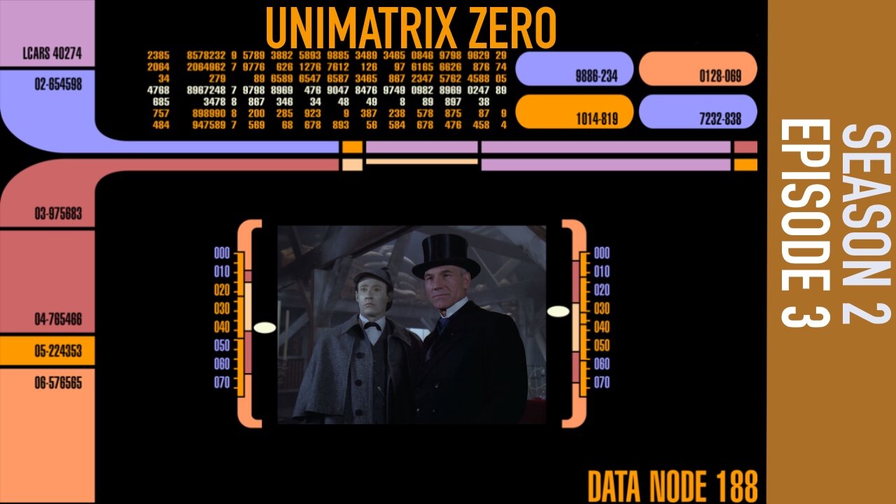 ELEMENTARY, DEAR DATA | STAR TREK: TNG | UNIMATRIX ZERO