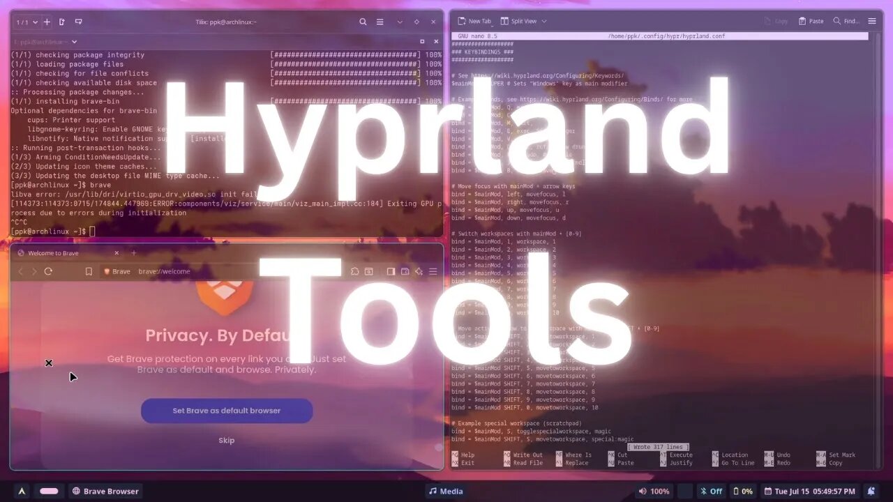 Mastering Hyprland: Every Tool You Need To Customize & Conquer