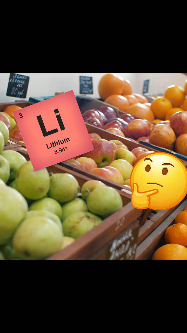 La importancia del litio en la alimentación