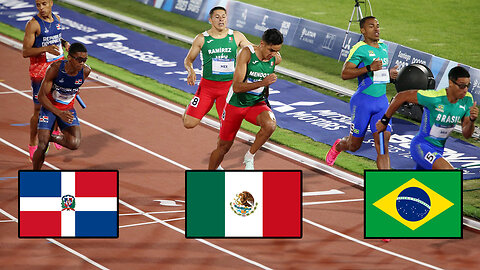 4x400 por la medalla de oro en los juegos panamericanos 2023