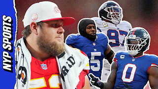 Chiefs' Creed Humphrey dishes on Dairy Queen partnership, Giants' D-Line