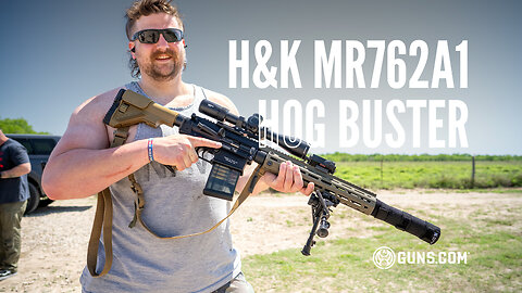 Busting Texas Hogs with the Heckler & Koch MR762A1