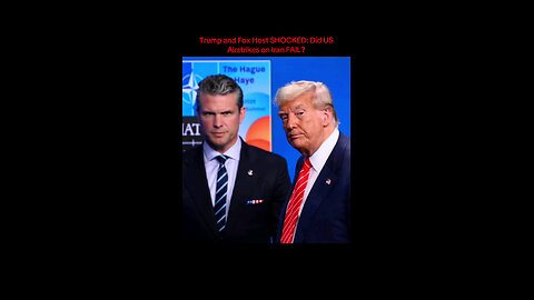 Trump and Fox Host SHOCKED: Did US Airstrikes on Iran FAIL? What They're Not telling you?
