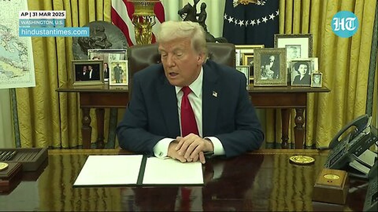 Trump Questioned About Election Battle Against Barack Obama In 2028_ Watch His Response