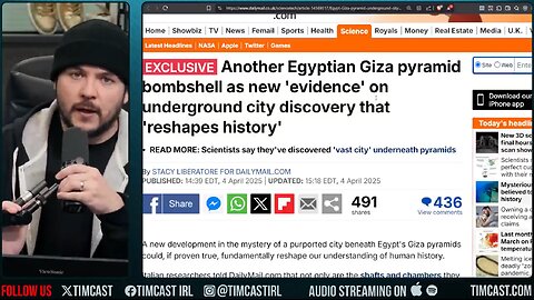 NEW EVIDENCE Of City Under Giza Pyramids, Researchers Say It May Be BIGGER, But Skeptics SAY NO
