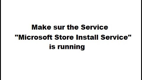 Can't install an windows app application from the store installer