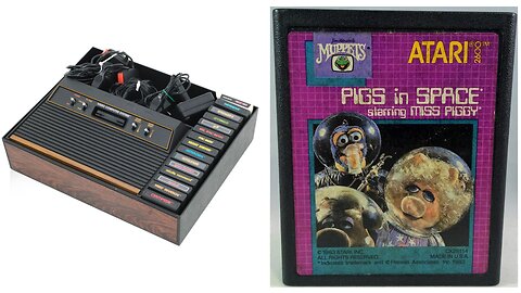 Atari 2600 - Pigs in Space starring Miss Piggy