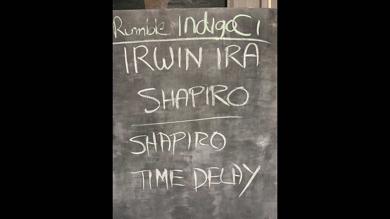 2025 Advent Calendar. 23rd of December. Irwin Ira Shapiro.