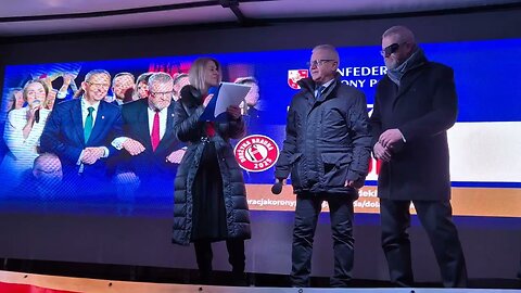 Protest - TO NIE NASZA WOJNA! Białystok 23.11.2025 z Grzegorzem Braunem