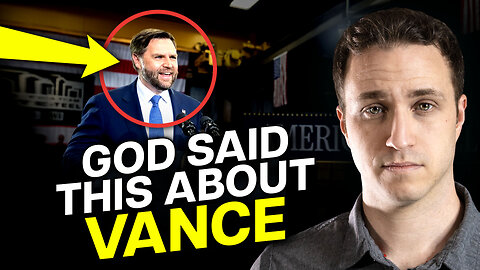 Many Won't Like what God Just Told Me about JD Vance. (Shocking Prophecy.)