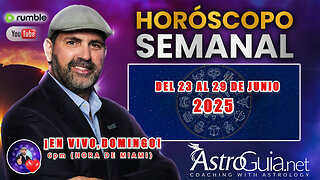 💫 Horóscopo Semanal Del 23 Al 29 de Junio 2025