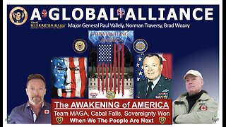 WORLD ALLIANCE as WWG1WGA - US Army (Ret.) Major General Paul Vallely, Norman Traversy & Brad Wozny