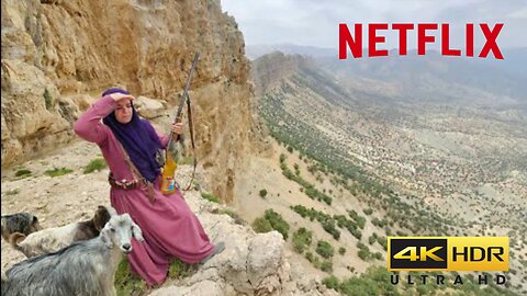 A Dangerous Path: 🌪️ Kulthum's Haunting Adventure in the Mountains to Save the Sheep