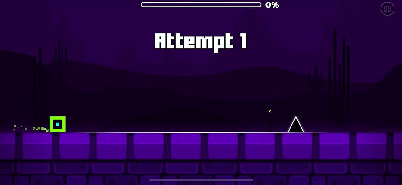 Press start geometry dash full level