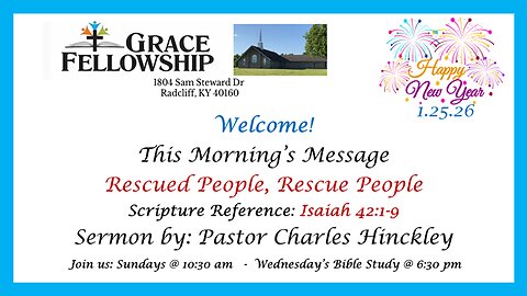 Rescued People, Rescue People - 1/25/26