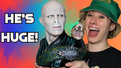 Unboxing A Mega Voldemort Bust: | Nemesis Now Ltd. Harry Potter