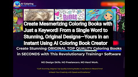 AI Coloring Book Creator: Your Shortcut from Keywords to Beautiful Coloring Book Art!
