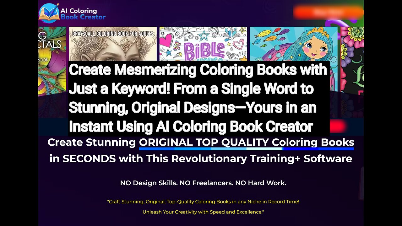AI Coloring Book Creator: Your Shortcut from Keywords to Beautiful Coloring Book Art!