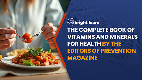 BrightLearn - The Complete Book of Vitamins and Minerals for Health by Prevention Magazine
