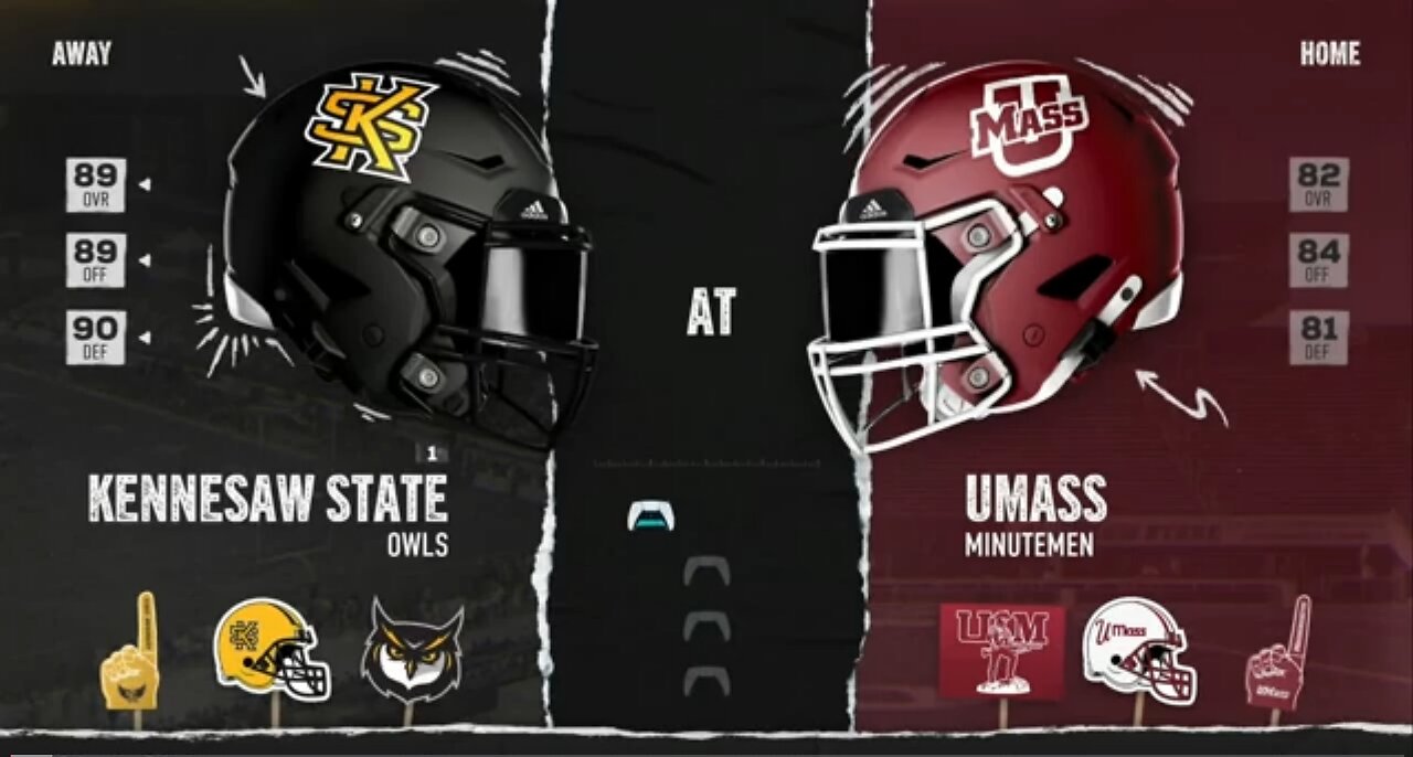 S5 Rebuild Kennesaw State vs UMASS: QB controversy continues!
