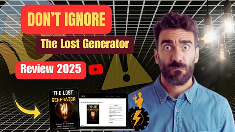 The Lost Generator Review😱 {{💡THE TRUTH!!💡}} The Secret Energy Hack EXPOSED ⚠️