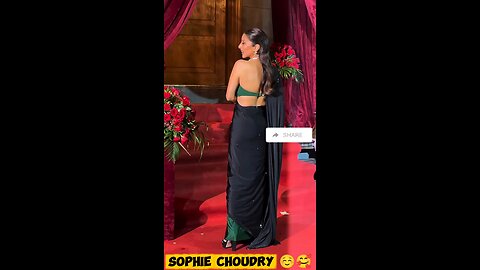 Bollywood Actress Sophie Choudry at Red Event 🌹🔥❤️