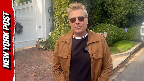 Kato Kaelin at Reiner crime scene