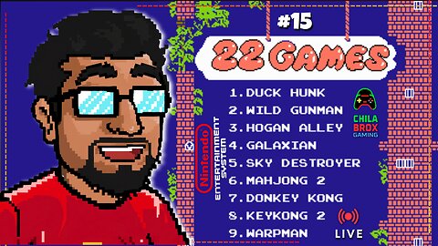 LIVE 15: Reviviendo el Cartucho 22 in 1 🔥🎮 ¡Pura Magia del NES!