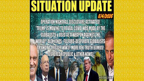 SITUATION UPDATE 5/4/25 - Operation Nightfall Disclosure Activated! More RFK Truth Bombs. Benjamin Fulford