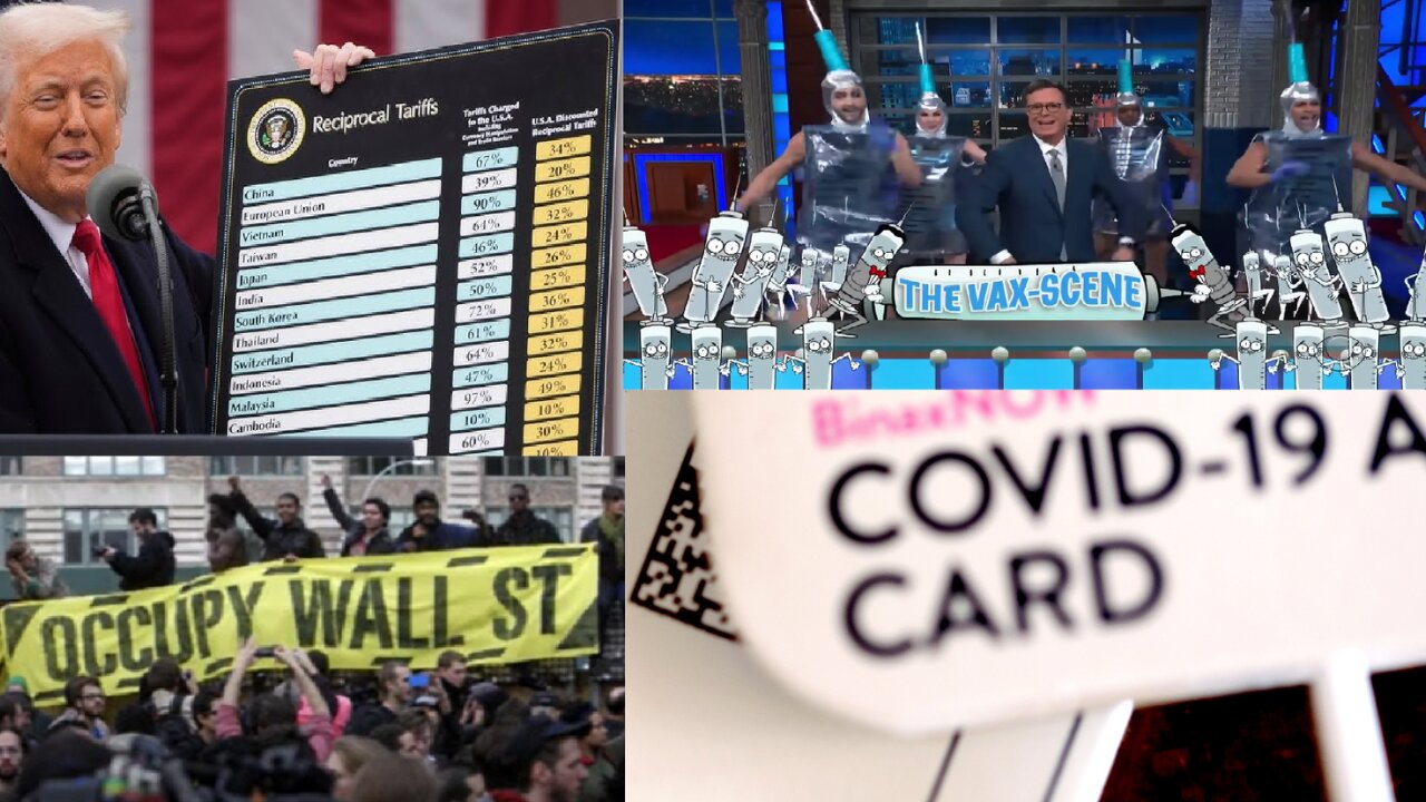 Trump Tariffs Upsets COVID Shutdown Fans & Occupy Wallstreet Supporters, LIBS Love Stock Market Now?