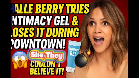 🛑 Halle Berry’s Powntown Moment with Van Goes LEFT After Trying Intimacy Gel! 🤯