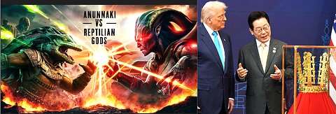 TRUMP RECEIVES GOLDEN CROWN OF THE "NEPHILIM"? ANUNNAKI & REPTILIAN WARS*